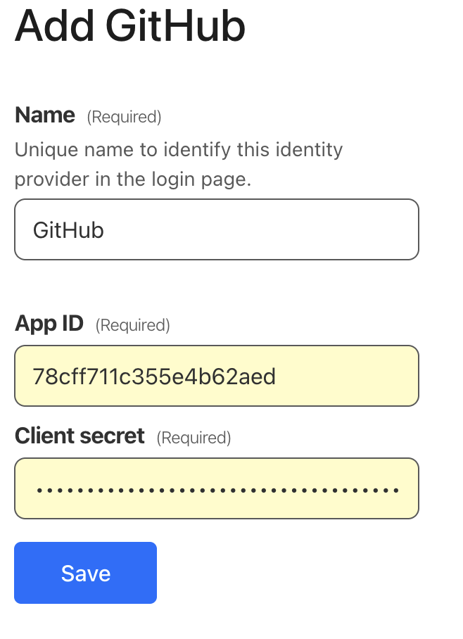 github access