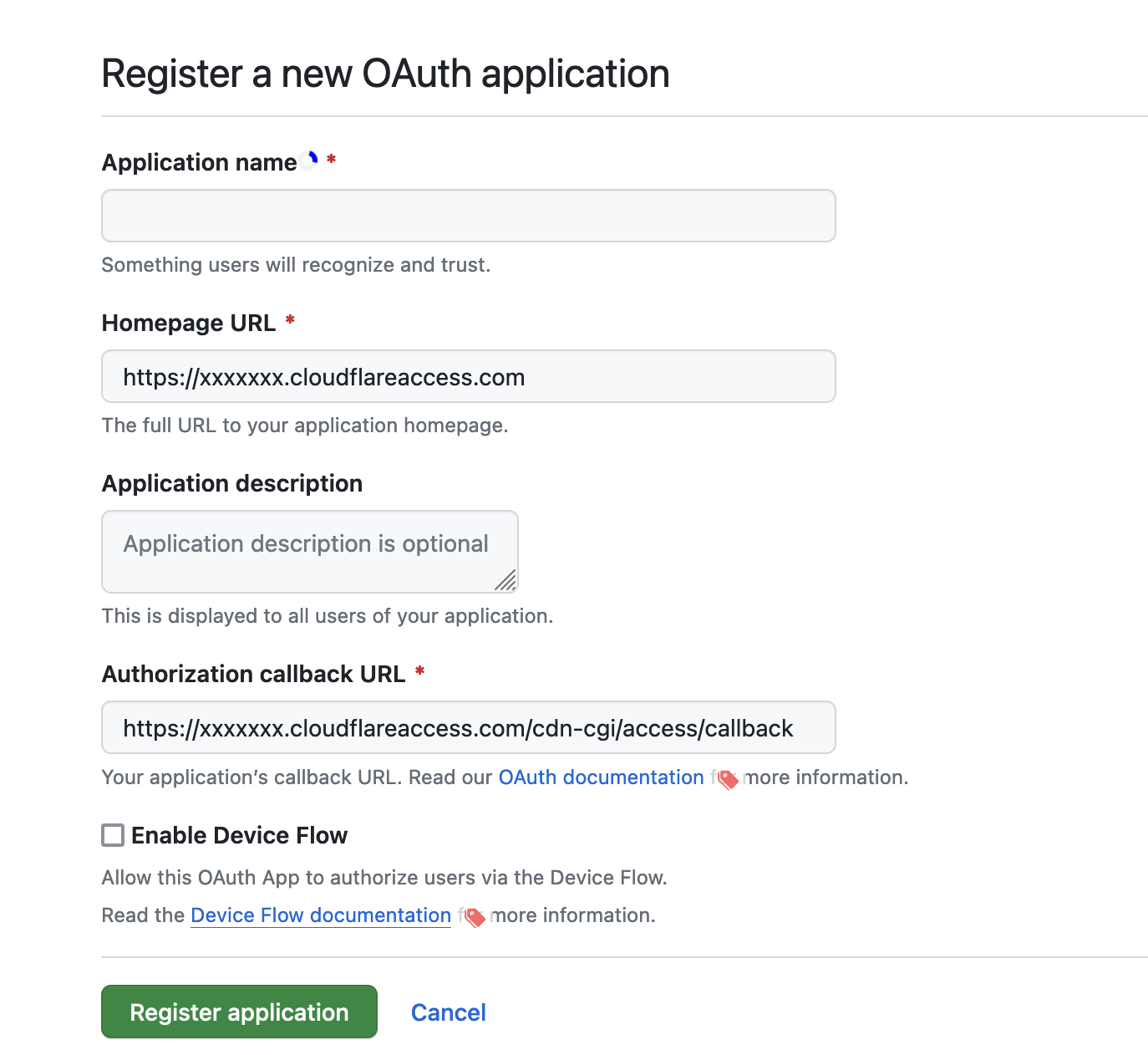 注册github_oauth